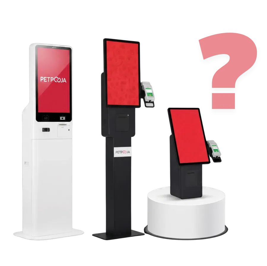 Petpooja Self-Service Kiosk devices