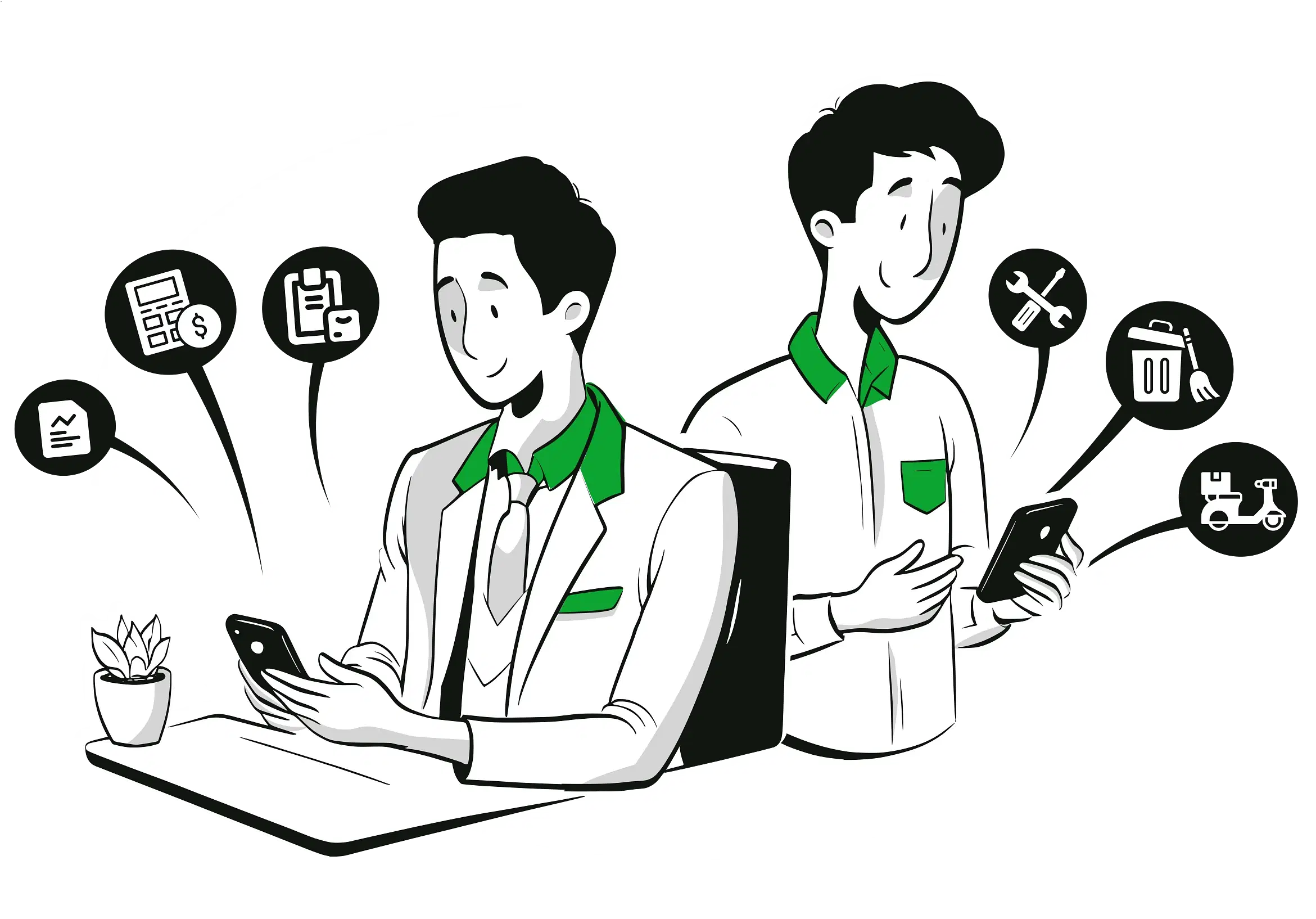 Task Management Illustration